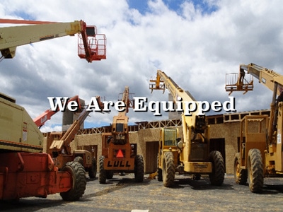 Menhardt Construction Wood Framing Contractors in PA, NJ, and DE have all the necessary equipment